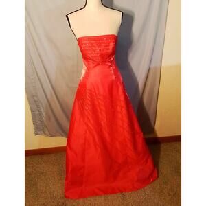 Morgan and Co red ball gown. Prom 'Formal event..
